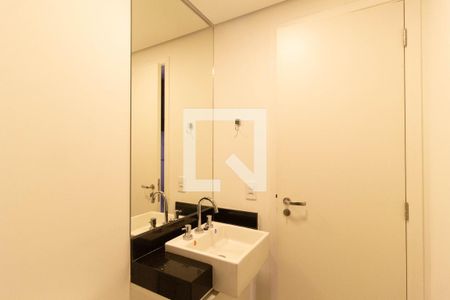 Banheiro de kitnet/studio para alugar com 1 quarto, 21m² em Vila Mariana, São Paulo