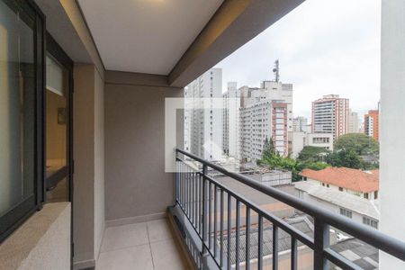 Varanda de kitnet/studio para alugar com 1 quarto, 21m² em Vila Mariana, São Paulo