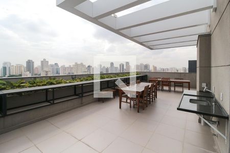 Studio para alugar com 21m², 1 quarto e sem vagaEspaço gourmet