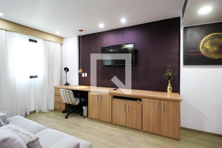 Suíte/Sala de kitnet/studio para alugar com 1 quarto, 30m² em Indianópolis, São Paulo
