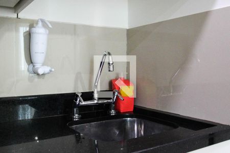 Cozinha de kitnet/studio para alugar com 1 quarto, 30m² em Indianópolis, São Paulo