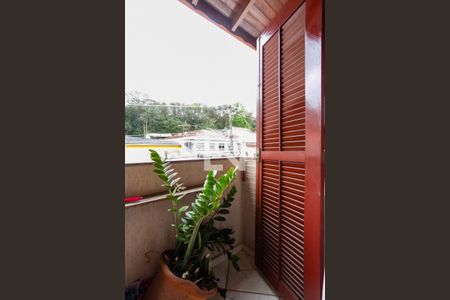 Casa de condomínio à venda com 122m², 3 quartos e 3 vagasVaranda da suíte