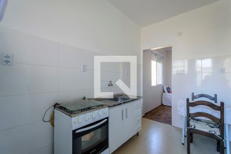 Cozinha de kitnet/studio para alugar com 1 quarto, 27m² em Cidade Baixa, Porto Alegre