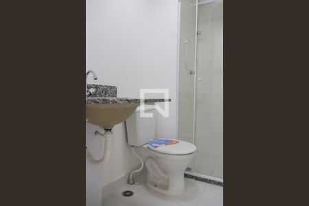 Studio para alugar com 27m², 1 quarto e sem vaga Studio para alugar com 27m², 1 quarto e sem vagaBanheiro