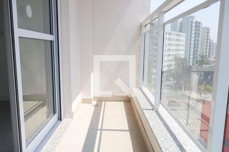 varanda de kitnet/studio para alugar com 1 quarto, 27m² em Saúde, São Paulo