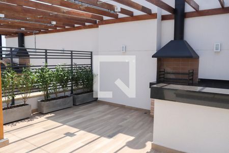 Studio para alugar com 27m², 1 quarto e sem vaga Studio para alugar com 27m², 1 quarto e sem vagaÁrea comum - Churrasqueira