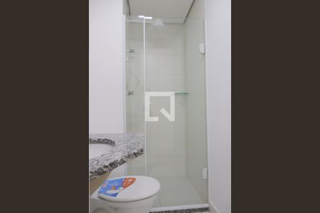Studio para alugar com 27m², 1 quarto e sem vaga Studio para alugar com 27m², 1 quarto e sem vagaBanheiro