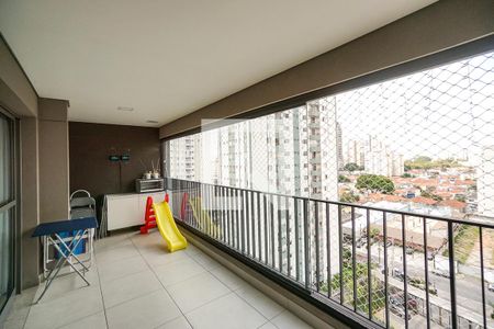 Varanda de apartamento à venda com 3 quartos, 103m² em Tatuapé, São Paulo