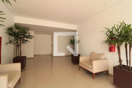 Apartamento à venda com 80m², 3 quartos e 3 vagasHall social