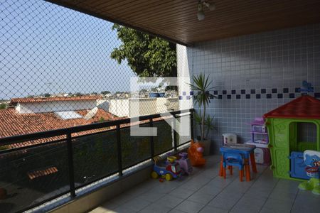 varanda de apartamento à venda com 3 quartos, 134m² em Jardim Guanabara, Rio de Janeiro