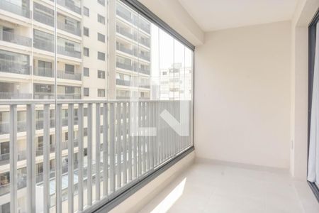Varanda de kitnet/studio para alugar com 1 quarto, 40m² em Bela Vista, São Paulo