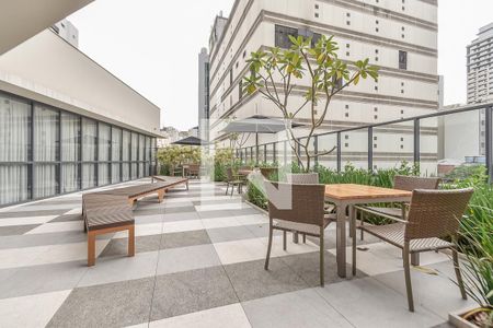 Studio para alugar com 40m², 1 quarto e 1 vagaÁrea comum - Churrasqueira