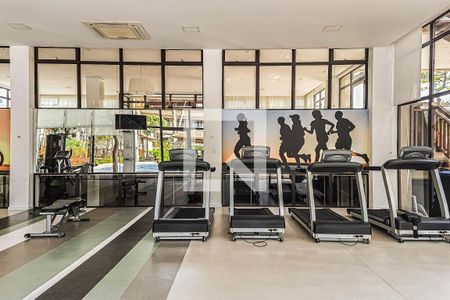 Apartamento para alugar com 124m², 3 quartos e 2 vagas Apartamento para alugar com 124m², 3 quartos e 2 vagasÁrea comum - Academia