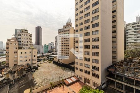Vista da Sala de apartamento à venda com 2 quartos, 57m² em Santa Cecília, São Paulo