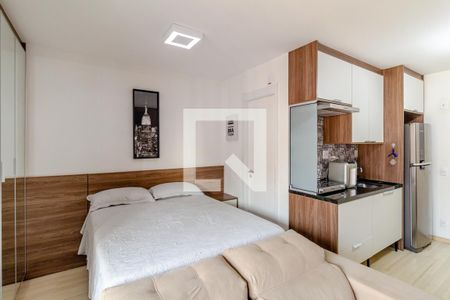 Studio de kitnet/studio para alugar com 1 quarto, 28m² em Campos Elíseos, São Paulo