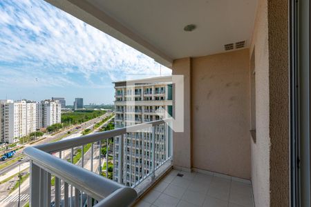 Varanda da Sala de apartamento para alugar com 3 quartos, 65m² em Recreio dos Bandeirantes, Rio de Janeiro