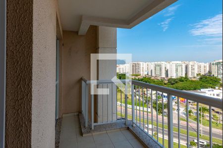 Varanda da Sala de apartamento para alugar com 3 quartos, 65m² em Recreio dos Bandeirantes, Rio de Janeiro