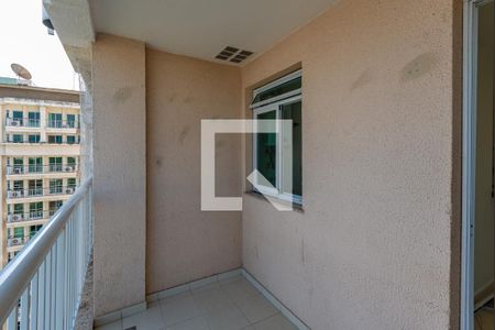 Varanda da Sala de apartamento para alugar com 3 quartos, 65m² em Recreio dos Bandeirantes, Rio de Janeiro