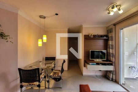 Sala de Estar/Jantar de apartamento para alugar com 2 quartos, 53m² em Vila Nair, São Paulo