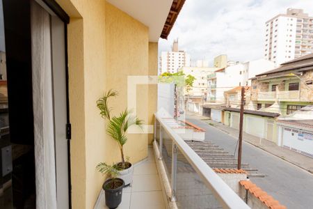 Varanda da Sala de casa à venda com 2 quartos, 200m² em Parque das Nações, Santo André