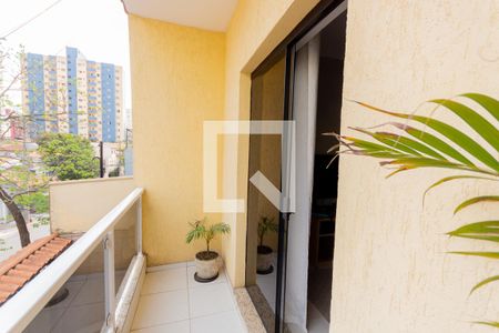 Varanda da Sala de casa à venda com 2 quartos, 200m² em Parque das Nações, Santo André