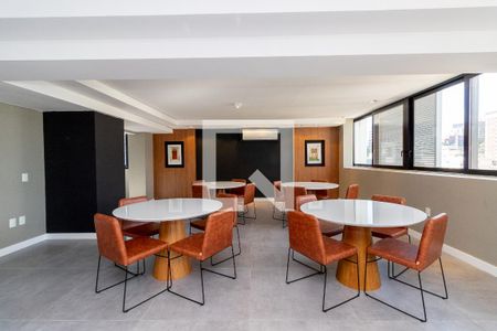 Studio à venda com 41m², 1 quarto e 2 vagasÁrea comum - Salão de festas