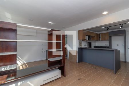 Sala / Cozinha / Quarto de kitnet/studio à venda com 1 quarto, 41m² em Auxiliadora, Porto Alegre