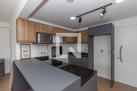 Cozinha de kitnet/studio à venda com 1 quarto, 41m² em Auxiliadora, Porto Alegre