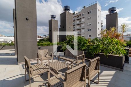 Studio à venda com 41m², 1 quarto e 2 vagasTerraço