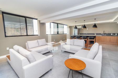 Studio à venda com 41m², 1 quarto e 2 vagasÁrea comum - Salão de festas