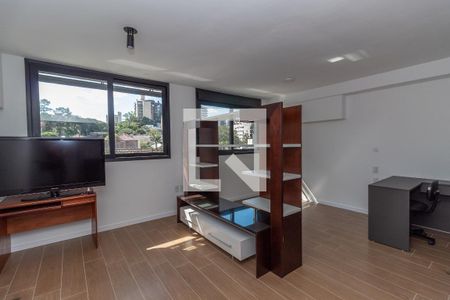 Sala / Cozinha / Quarto de kitnet/studio à venda com 1 quarto, 41m² em Auxiliadora, Porto Alegre