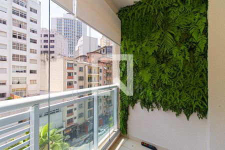 Apartamento à venda com 46m², 1 quarto e 1 vagaVaranda