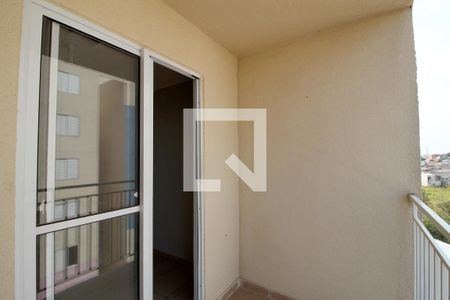 Varanda da Sala de apartamento para alugar com 2 quartos, 47m² em Vila Leopoldina, Sorocaba