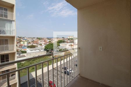 Varanda da Sala de apartamento para alugar com 2 quartos, 47m² em Vila Leopoldina, Sorocaba