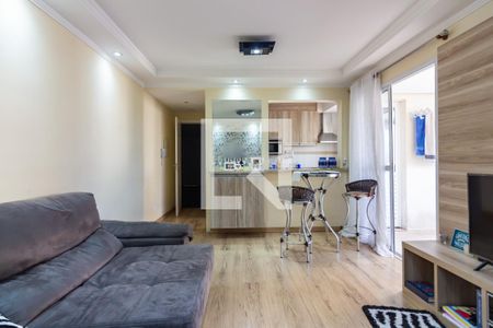 Sala  de apartamento à venda com 2 quartos, 58m² em Vila Osasco, Osasco