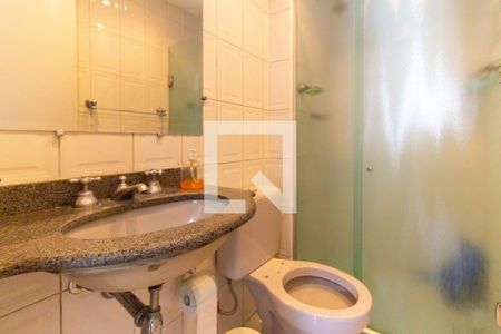 Banheiro da Suíte de apartamento à venda com 2 quartos, 58m² em Tatuapé, São Paulo