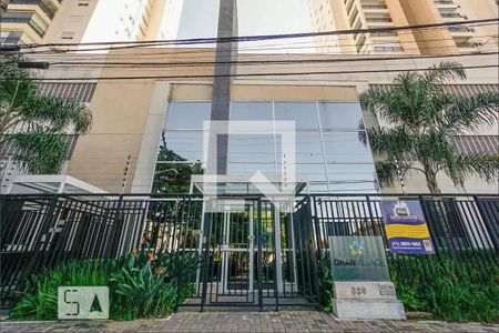 Apartamento para alugar com 83m², 3 quartos e 1 vagaFachada e portaria