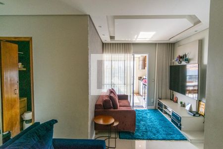 Sala de apartamento para alugar com 3 quartos, 83m² em Jardim Piqueroby, São Paulo