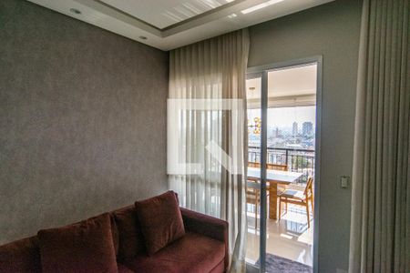 Sala de apartamento para alugar com 3 quartos, 83m² em Jardim Piqueroby, São Paulo