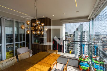 Varanda  de apartamento para alugar com 3 quartos, 83m² em Jardim Piqueroby, São Paulo