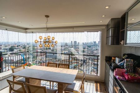 Varanda  de apartamento para alugar com 3 quartos, 83m² em Jardim Piqueroby, São Paulo