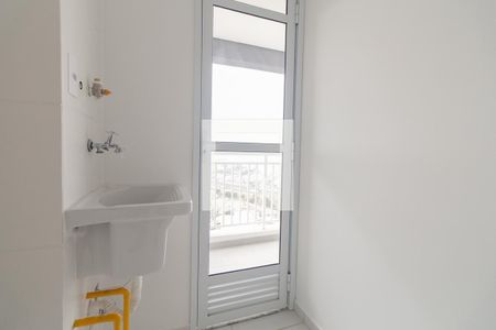 Área de serviço de apartamento à venda com 2 quartos, 46m² em Vila Esperança, São Paulo