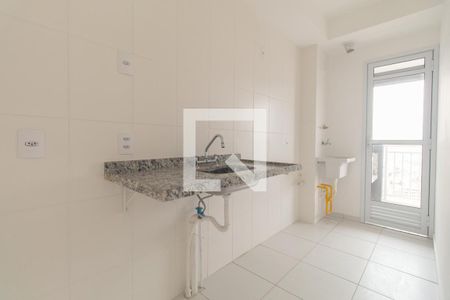Cozinha de apartamento à venda com 2 quartos, 46m² em Vila Esperança, São Paulo