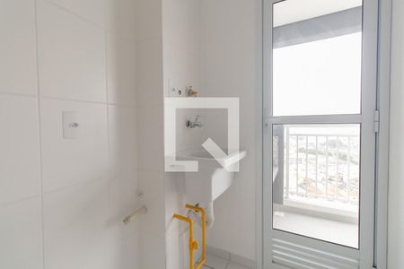 Área de serviço de apartamento à venda com 2 quartos, 46m² em Vila Esperança, São Paulo