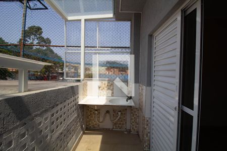 Varanda Quarto 1 de apartamento para alugar com 2 quartos, 44m² em Vila Jacuí, São Paulo