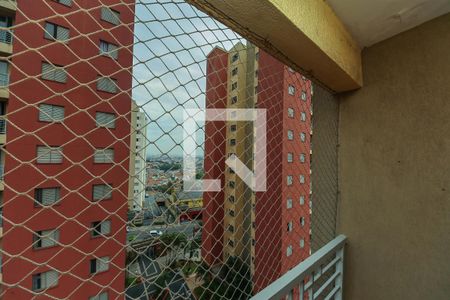 Varanda da Sala de apartamento para alugar com 2 quartos, 48m² em Vila Ivone, São Paulo