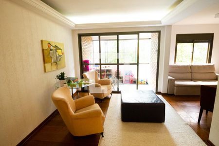 Sala de Estar de apartamento à venda com 3 quartos, 131m² em Jardim Vitória Régia, São Paulo