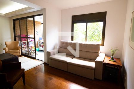 Sala de Estar de apartamento à venda com 3 quartos, 131m² em Jardim Vitória Régia, São Paulo