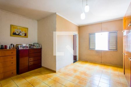 Quarto 1 - Suíte de casa à venda com 3 quartos, 143m² em Vila Scarpelli, Santo André