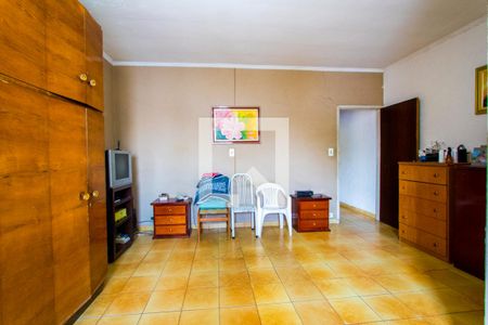 Quarto 1 - Suíte de casa à venda com 3 quartos, 143m² em Vila Scarpelli, Santo André
